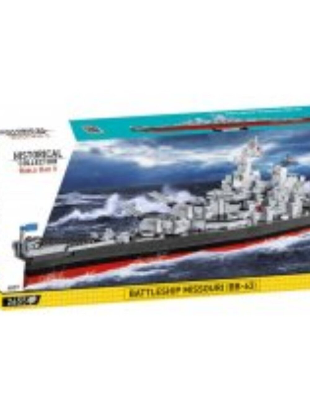 COBI WWII Battleship Missouri BB-63 2655 Piece Set